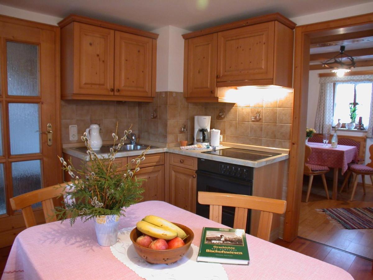 Apartmán Haus Waidmannsglueck Bischofswiesen Exteriér fotografie
